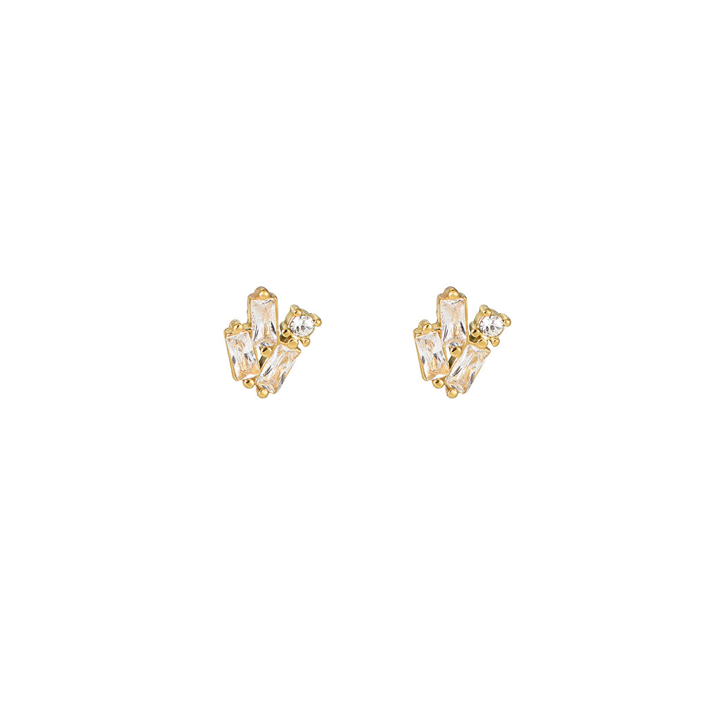 Diamanten oorbellen