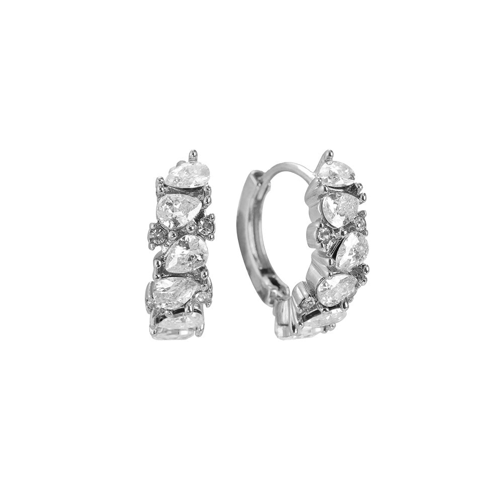 Full diamonds oorbel