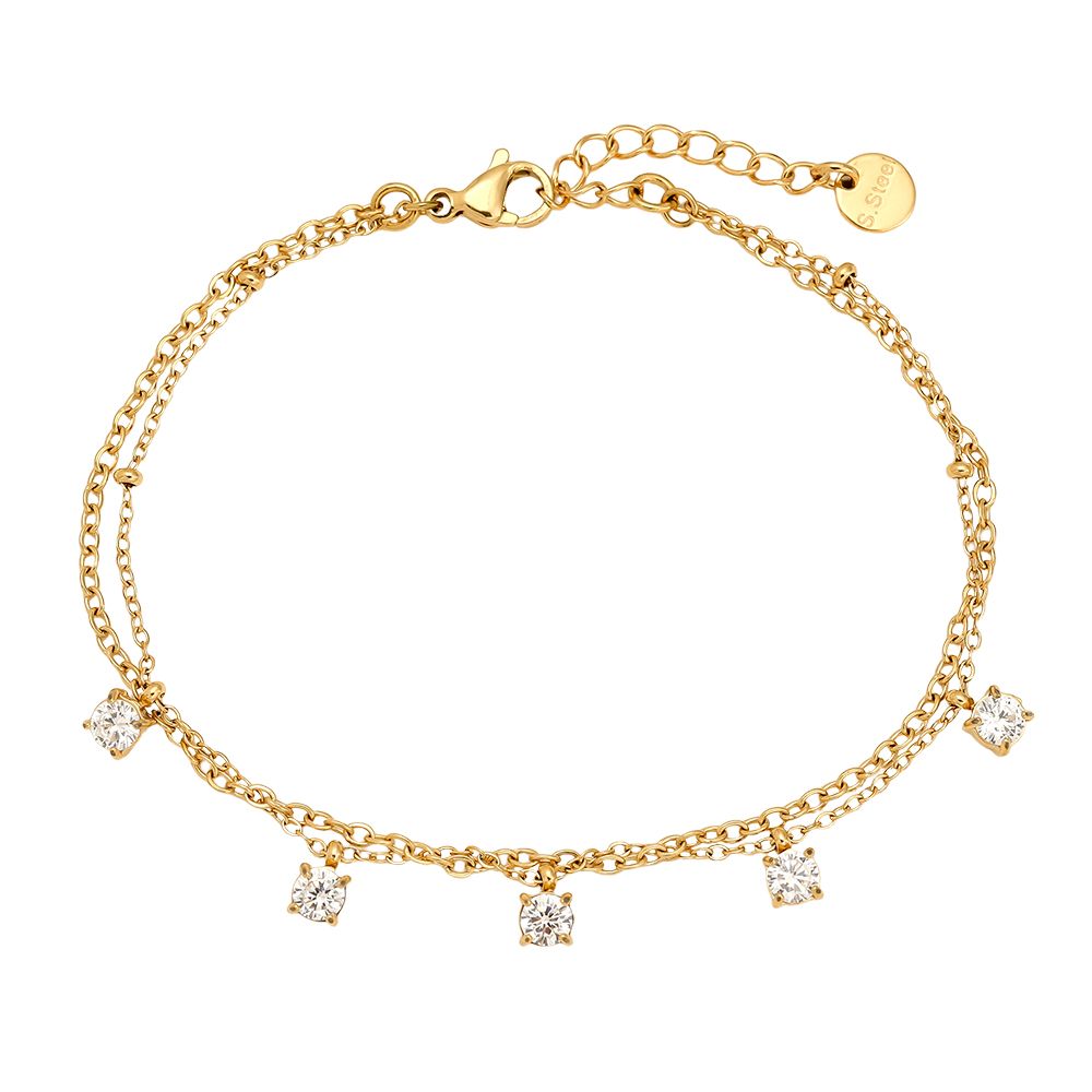 Duo dazzle armband