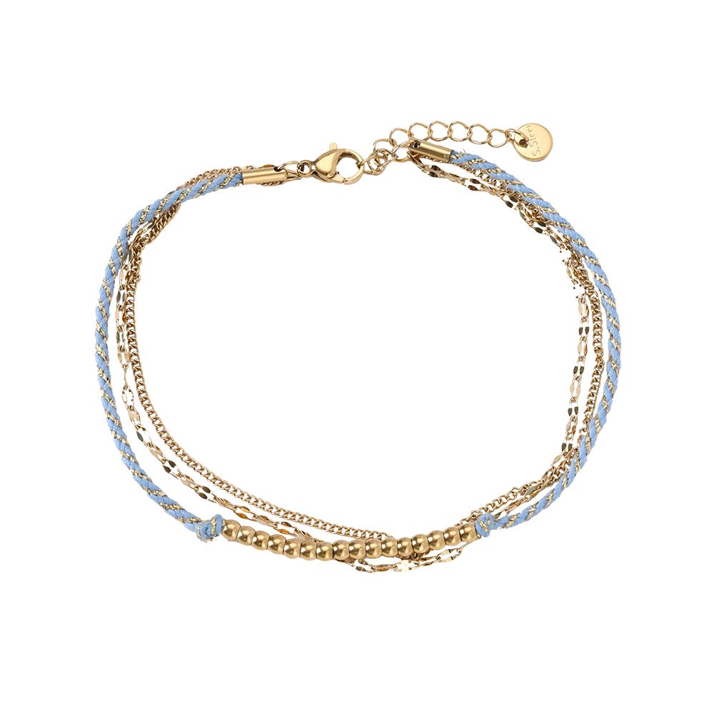 Triple chain armband