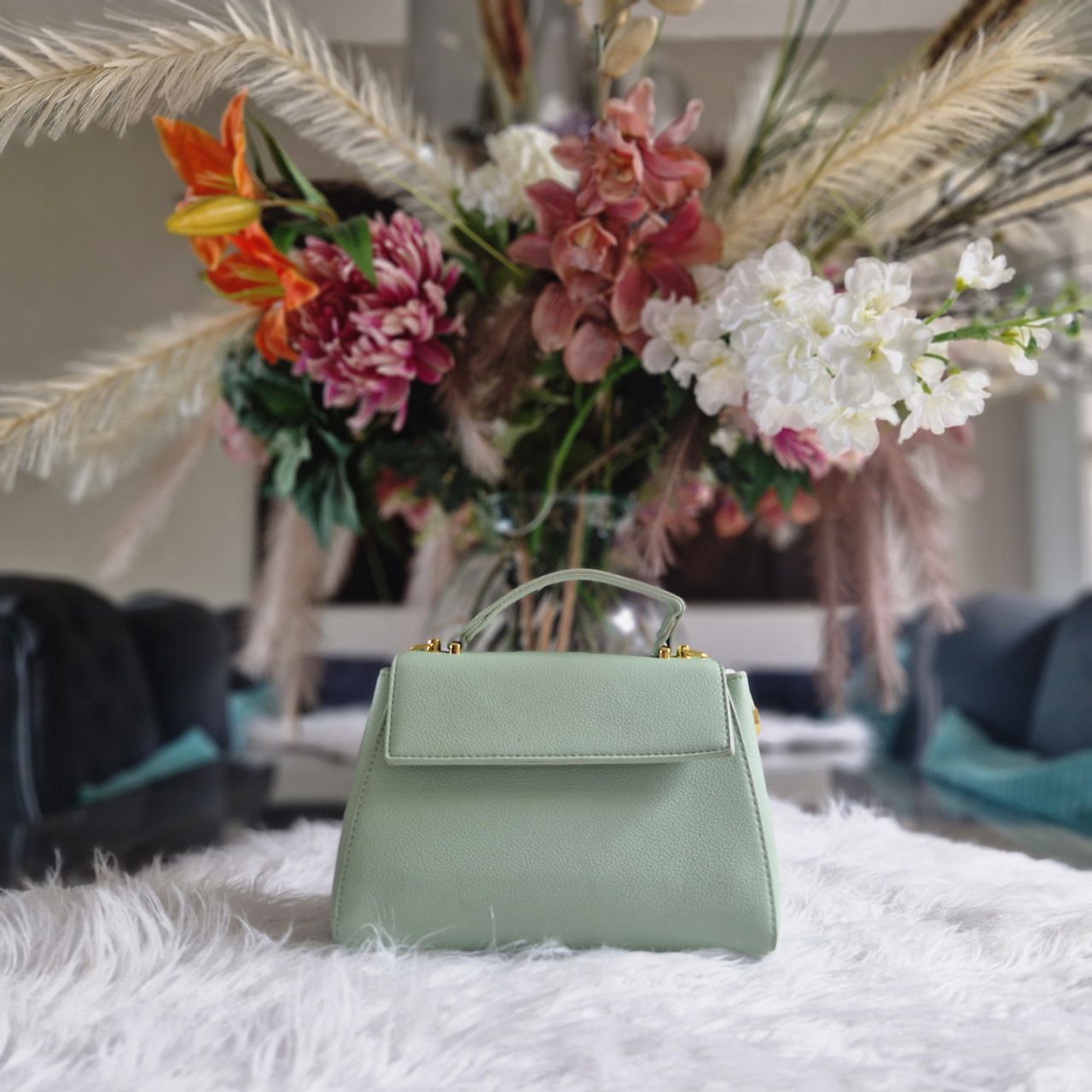 Elegante handtas - Groen