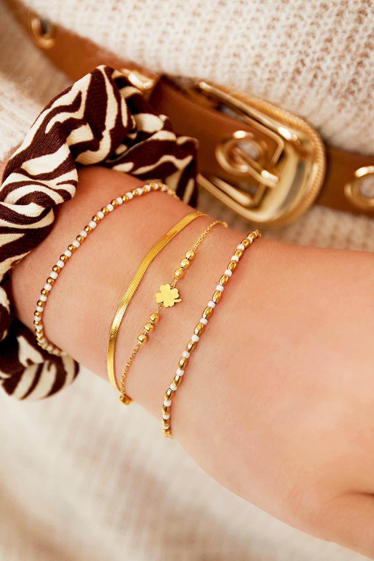 Lucky layers armband