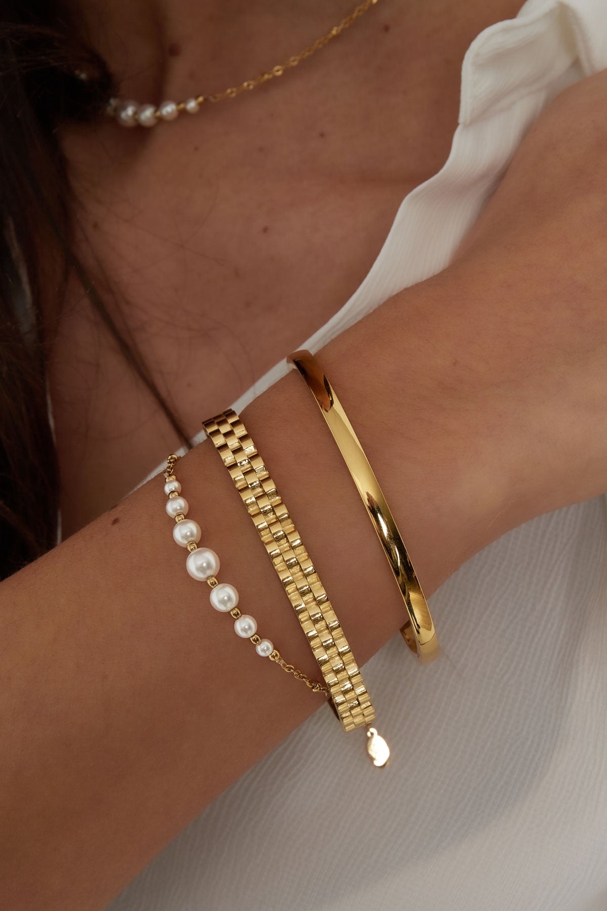 Parel armband