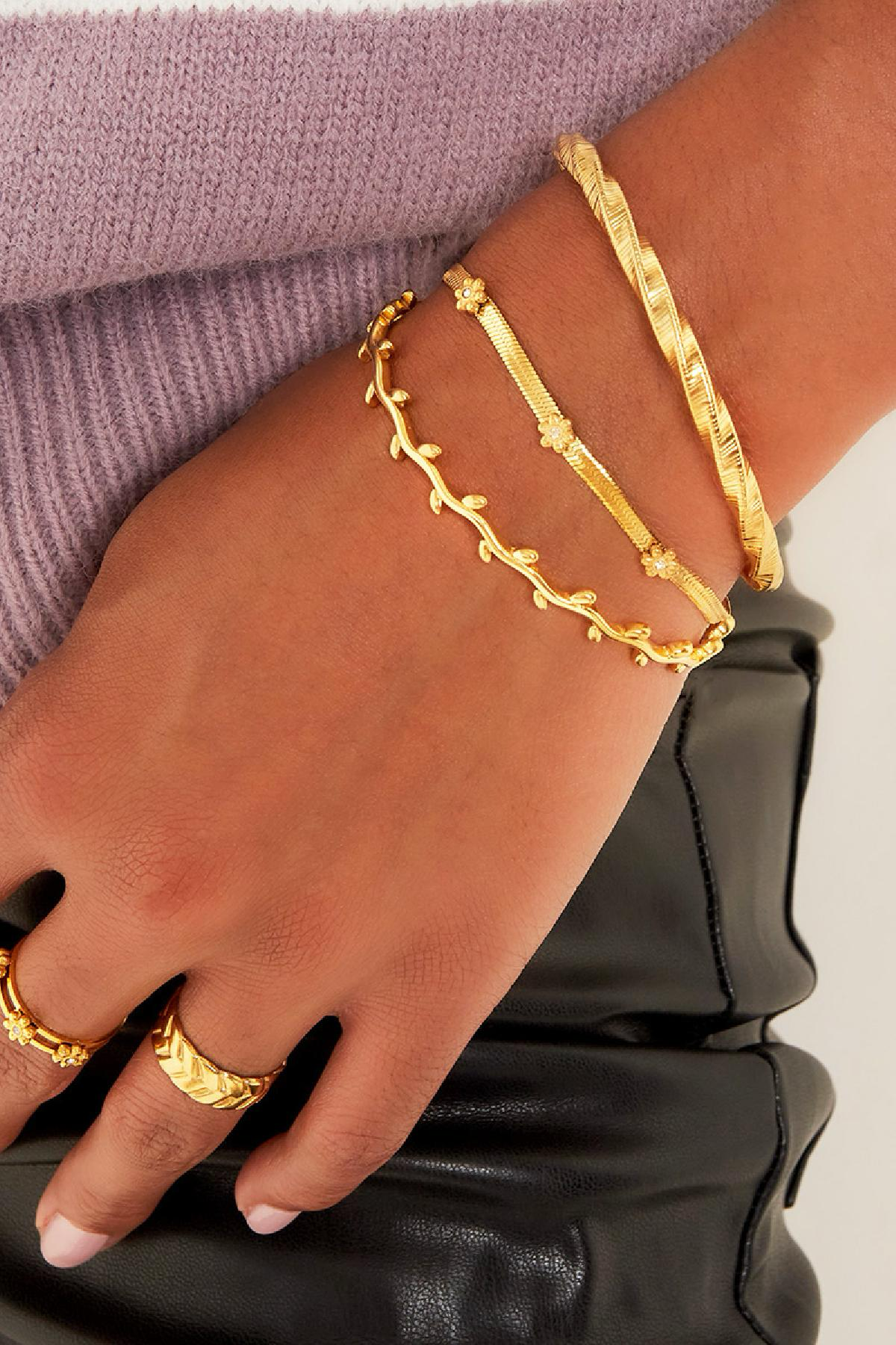 Luna flora armband