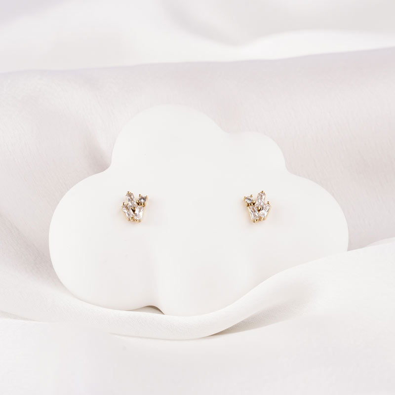 Diamanten oorbellen