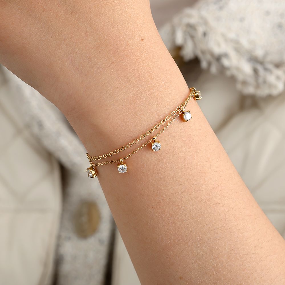 Duo dazzle armband