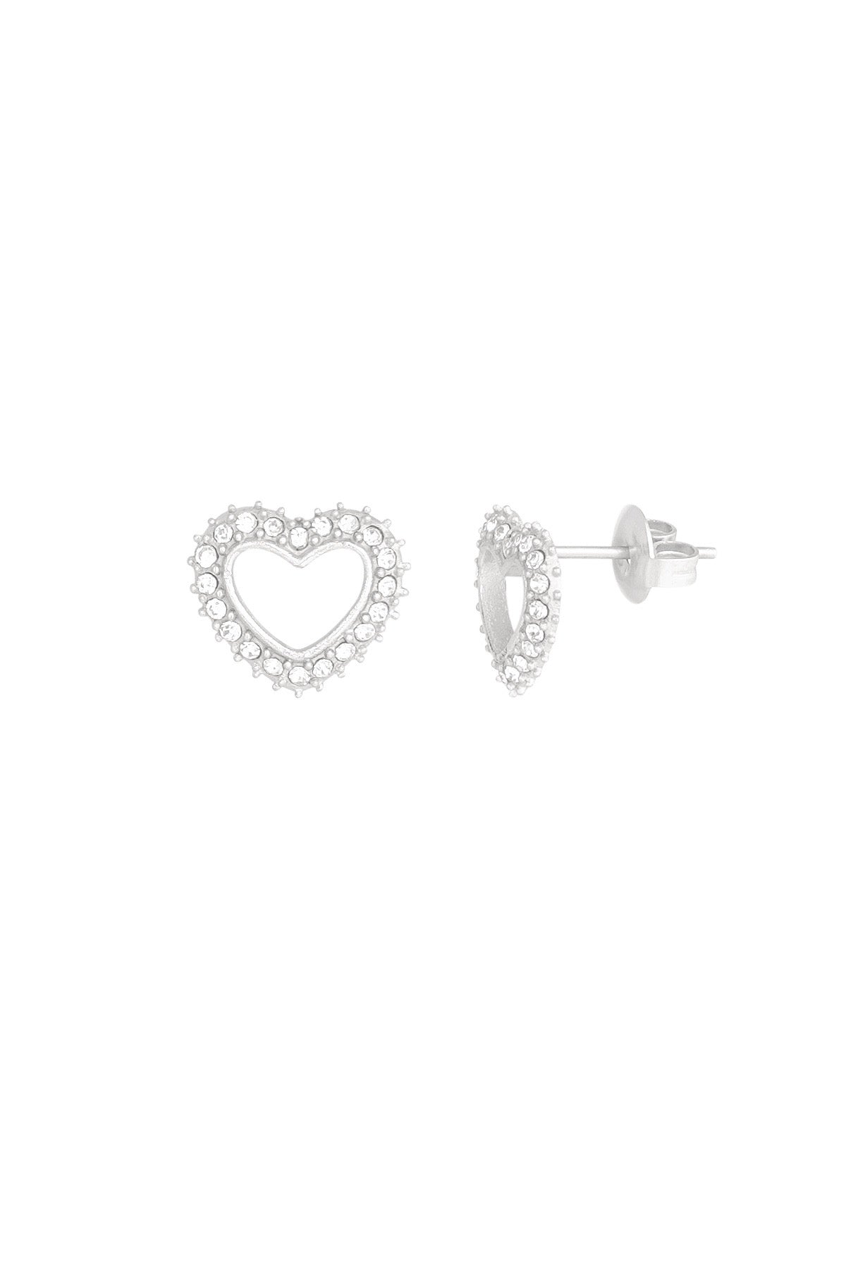 Heart oorbellen