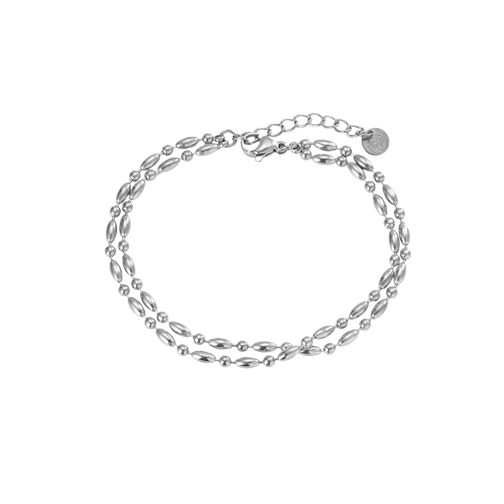 Duo drops armband